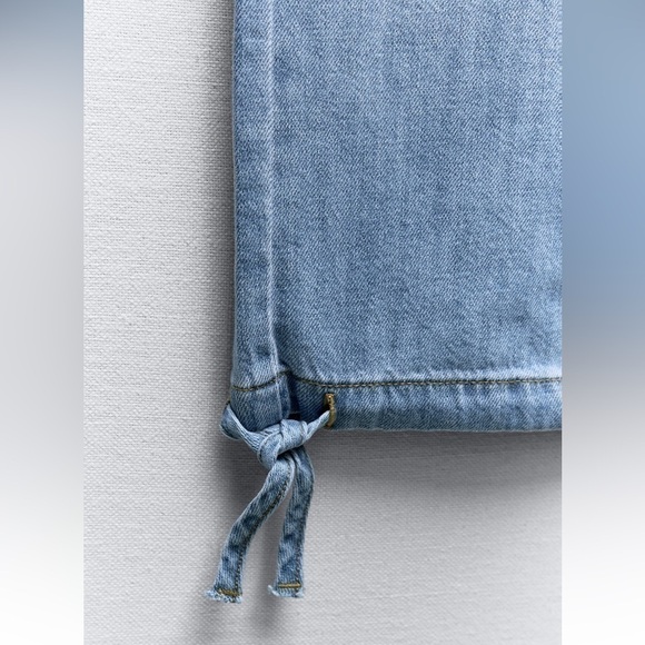 New ZARA High Waist Drawstring Cuff Joggers - Picture 6 of 6